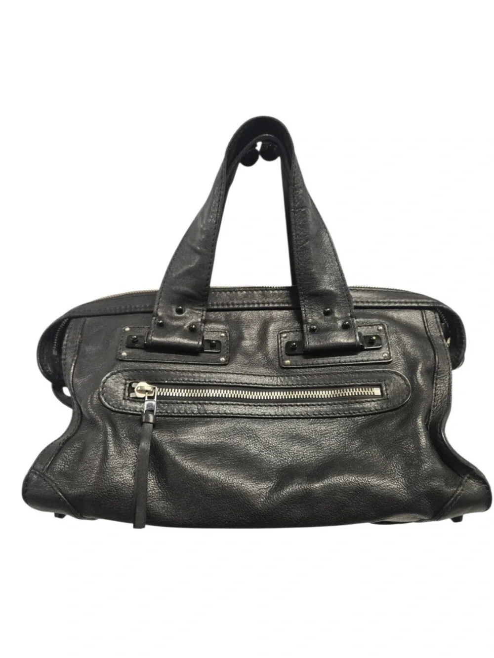 Chloé Black  Leather Shoulder Bag